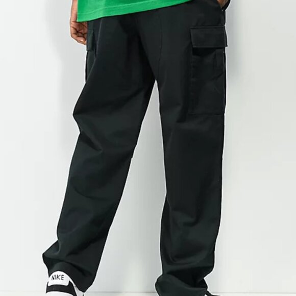 Empyre Loose Fit Black Cargo Skate Pants MED - Picture 3 of 14